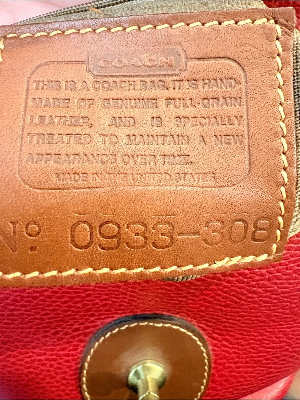 ❤️ 1993 Coach Sheridan Stewart Crossbody Bag + Vintage Key Case